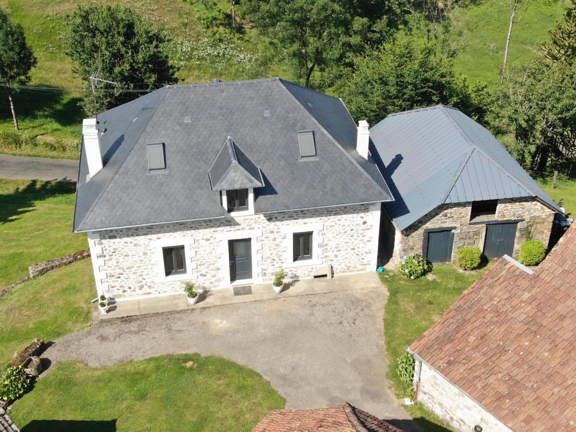 Maison Dans Ancien Corps De Ferme 4 A 6 Personnes Saint-Clement  ภายนอก รูปภาพ
